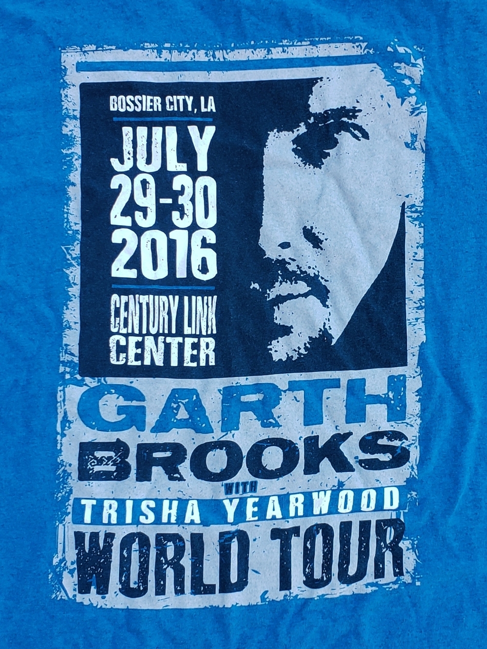 Garth Brooks and Trisha Yearwood World Tour Band Shirt